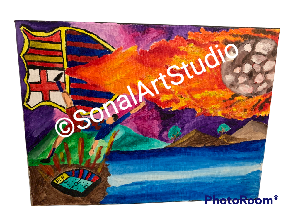 Let's Soccer - SonalArtStudio