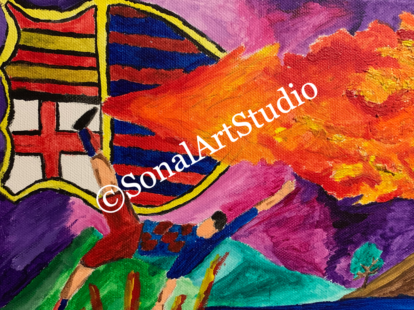 Let's Soccer - SonalArtStudio