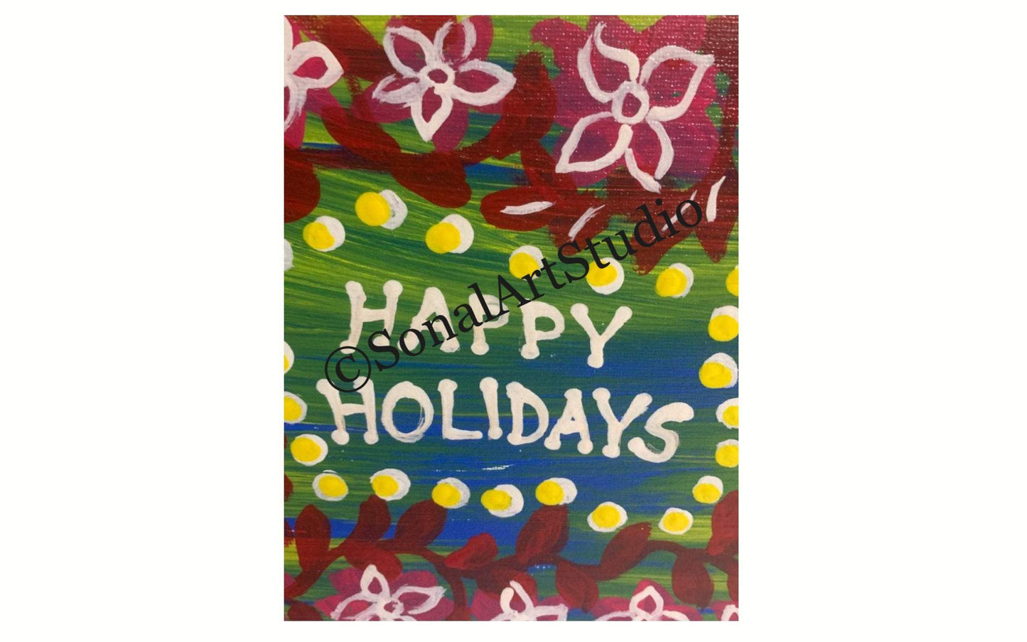 Happy Holidays - SonalArtStudio