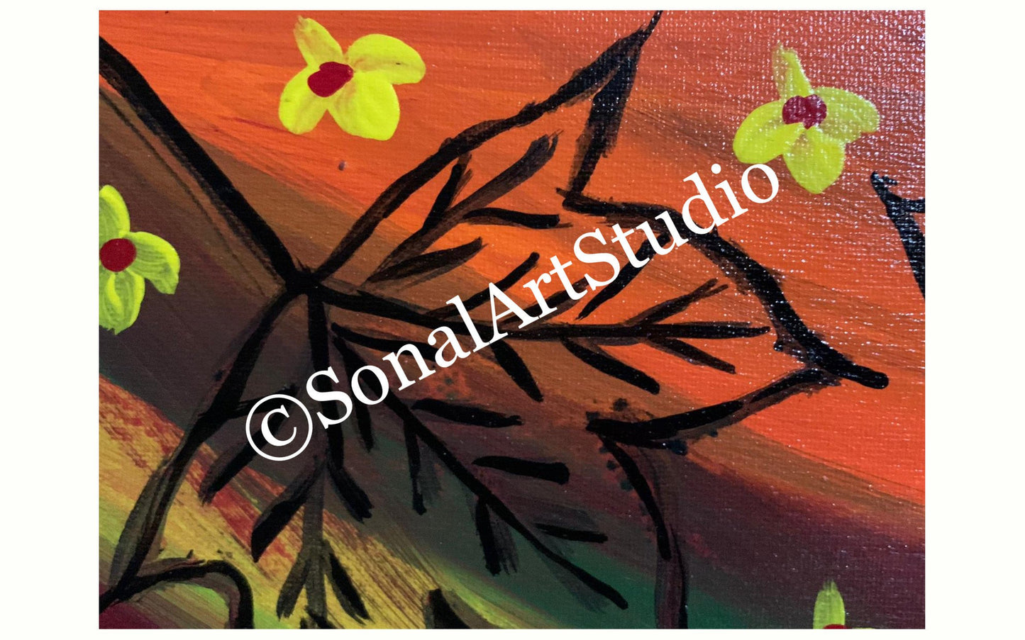 Autumn Maple Leaves - SonalArtStudio