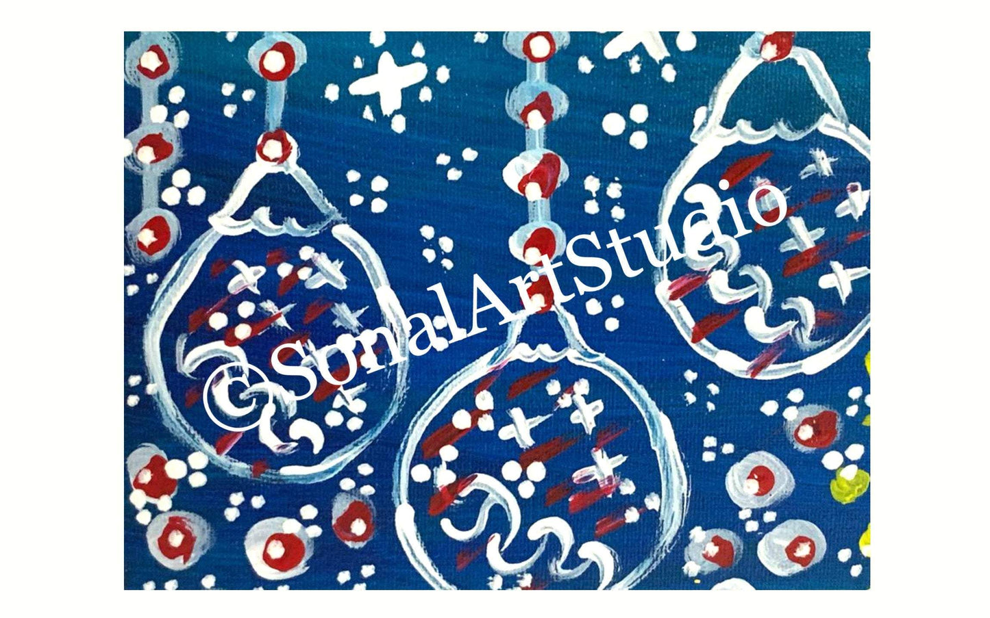 Christmas Ornaments - SonalArtStudio