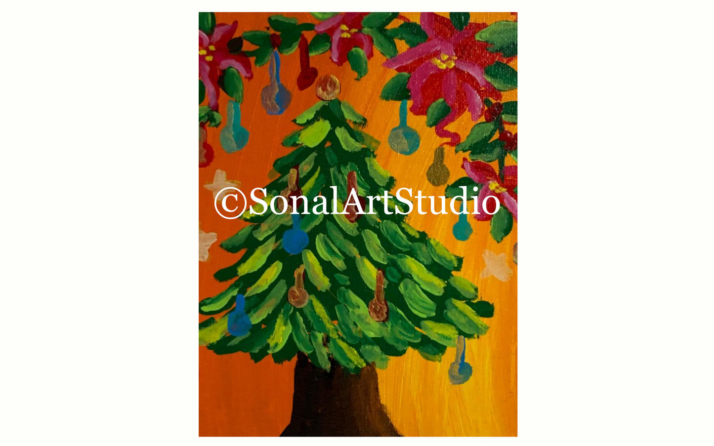 Christmas Tree - SonalArtStudio
