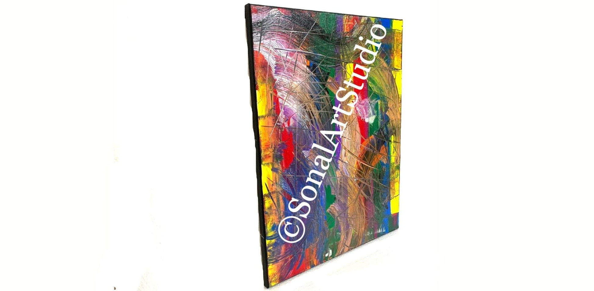 Passion Colors Everything - SonalArtStudio