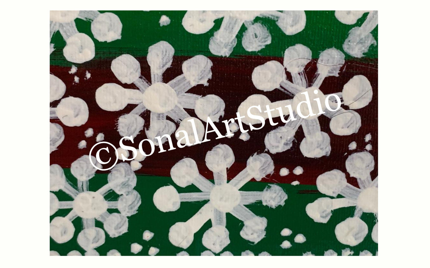Abstract Snowflakes - SonalArtStudio
