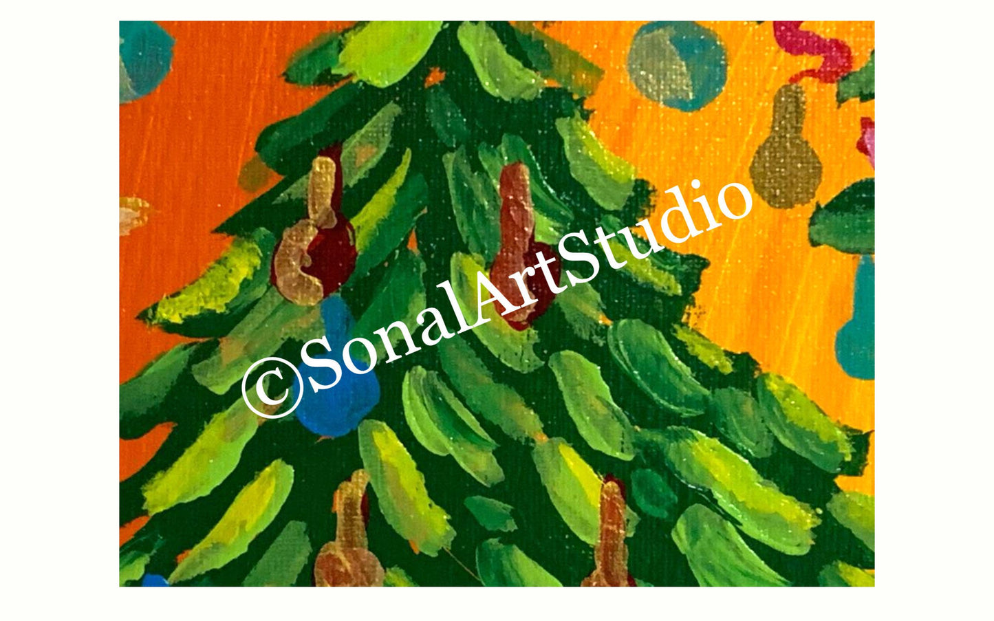 Christmas Tree - SonalArtStudio