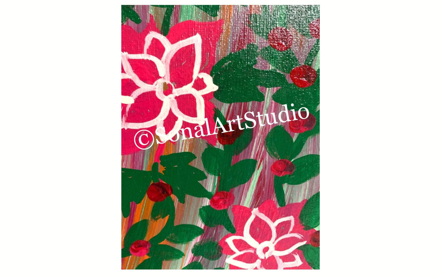 Pink Bloom - SonalArtStudio