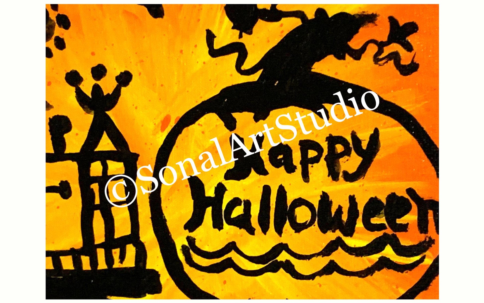 Happy Halloween - SonalArtStudio