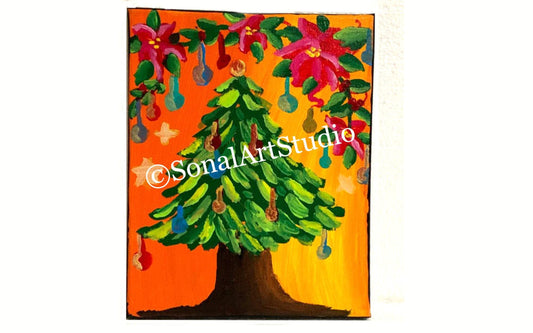 Christmas Tree - SonalArtStudio